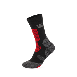 Hanwag Hanwag Trek Socke Unisex Socks Grey, Red Main Primary 43445